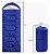 Saco De Dormir Colchonete Camping Pesca Impermeável C/ Bolsa Cor Azul - Imagem 3