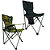 Cadeira De Camping Para Lazer Dobrável Cor Verde Camuflado ou Preto - Imagem 1