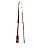 Vara de Pesca para Carretilha King Life Fibra Vidro Oca Tubular 2 Partes 15-30 Libras 1,50 1,65 1,80 Metros - Imagem 5