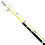 Vara de Pesca King Life Fibra de Vidro Maciça 1,20 1,35 1,50 1,65 1,80 2,10 2,40 Metros 2 Partes para Molinete Muito Linda - Imagem 5