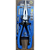 Alicate Bico Reto Longo 8 Pol. Com Corte Lateral Dammi H21648 - Imagem 3