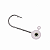 Anzol Para Pesca JIG NR 4/0 C/5 17GR Pintado Branco com Olho - Imagem 3