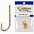 Anzol Para Pesca MAC 16902 Gold 5 Cartelas Diversos Tamanhos Nº1 2 4 6 8 10 12 14 16 - Imagem 1