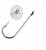 Anzol Para Pesca Mac 65735 ARGOLA 5 Cartelas Diversos Tamanhos Nº9 10 11 12 13 14 15 Nickel - Imagem 3