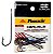 Anzol Para Pesca Pinnacle Carlisle Black Nickel Medidas Nº4 6 com 20 Peças - Imagem 1