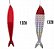 Kit Isca Artificial Atrativo Espada 13cm Vermelho Prata/Vermelho - Imagem 5