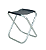 Banqueta Para Pesca Camping Dobrável Metal 3/4 Normal 5/8 Preta - Imagem 6