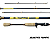Vara Para Pesca Carretilha AF Carbono Topaz C 562 1682M 6-12LB Albatroz - Imagem 1