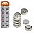 Bateria Botão Alfacell AG3 LR41 1.5V Alcalina Zinco 10 Unidades - Imagem 1