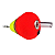 Boia Luminosa Neon Para Luz Quimica Nº44 Vermelho e Amarelo 9,5cm - Imagem 2