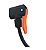Bomba de Ar de Pé Aluminio SQ3958 Inflar Encher Pedal antiderrapante - Imagem 6