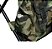 Cadeira com Bolsa Mochila Verde Camuflado Para Pesca Camping Viagem Dobrável de Aço - Imagem 3