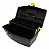 Maleta Caixa HI Pesca Organizadora Preto 1 Bandeja 29x16cm Com 7 Divisorias Na Bandeja Preto - Imagem 1