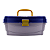 Maleta Caixa Hi Pesca Organizadora Color 1 Bandeja 30x18cm Com 6 Divisorias Na Bandeja - Imagem 2