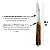 Canivete em Metal Reforçado Aço inox SQ2861 18,5cm Lamina Afiada C/Bainha Pesca Camping - Imagem 3