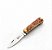 Canivete em Metal Reforçado Aço inox SQ2861 18,5cm Lamina Afiada C/Bainha Pesca Camping - Imagem 4