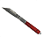 Canivete Xingu Reforçado Aço Inox 16cm XV3580 Com Cabo de Madeira Lamina lisa - Imagem 1