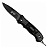 Canivete Xingu Metal Dobrável Aço 15cm XV2930 Cabo em Metal Trava de Aço Carbono - Imagem 1