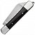 Canivete Xingu Cabo Madeira Preto XV3180 17cm Lamina lisa Afiada Metal Para Pesca e Camping - Imagem 3
