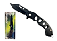 Canivete Xingu Cabo Metal XV3577 16cm Lamina Aço Inox Lisa Afiado Preto - Imagem 6