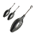 Chumbo Chumbada Beach Bomber Haster Longa Pacote de 1 kg Com Gramaturas de 80g 90g 100g 110g 120gramas - Imagem 1