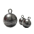 Chumbo Chumbada de Pesca Esportiva Pacote de 1 Kg Modelo Bola Com Argola - Imagem 1