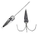 Chumbo Chumbada de Pesca Esportiva Pacote de 1 Kg Diversos Modelos Garateia Sortidos - Imagem 2