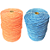 Corda Fieira Cabos Náuticos Dupla Trança 4mm 150m/kg 5mm 110/kg trançada de fibra de Poliéster AT - Imagem 1