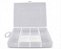Estojo Organizadora Maleta Emifran Multiuso 12 Divisórias Transparente Modelos EP-045 ou EP-040 - Imagem 4