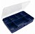 Estojo Maleta Organizadora HI Para Pesca 14X9cm Azul ES07A 7 Divisórias Para Pesca, Camping,etc. - Imagem 2