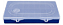 Estojo Maleta Organizadora HI Para Pesca 35X22cm Azul 18 Divisórias em Polipropileno Para Pescadores - Imagem 2