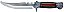 Faca Albatroz Esportiva K301 Lamina de Aço Inox Afiada 31 Cm Excelente Para Pesca, Camping, Caça ou Mais - Imagem 1