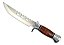 Faca Albatroz Esportiva K302 Lamina de Aço Inox Afiada 30 Cm Excelente Para Pesca, Camping, Caça ou Mais - Imagem 1