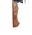 Faca DP Luatek SLK-LAF69 Lamina Lisa e Afiada em Aço Inox 30,7cm Para Pesca, Camping, Caça ou Mais - Imagem 4