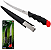 Faca Xingu Flutuante Para Pesca 26,5cm Lamina Afiada Aço inox Lisa 5" XY2605 Cabo de Borracha - Imagem 4
