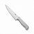 Faca Peixeira SQ Lamina de Aço Inox 6" 7" Polegadas Garbo Cabo Branco Polipropileno de Alta Qualidade - Imagem 3