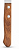 Faca de Cozinha Lamina Lisa Afiada 17cm 3" Polegadas Cabo de Madeira Caixa C/12 Unidades - Imagem 4