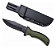 Faca Esportiva Xingu XV3442 Lamina Afiada Lisa Cabo Emborrachado 23cm Para Pesca, Camping, Caça - Imagem 2