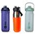 Garrafa Térmica Isomax NTK 750ML Azul, Laranja e Verde Manter suas Bebidas na Temperatura ideal por muito mais Tempo - Imagem 1