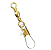 Girador Com Snap Chapinha Gold de Alta qualidade Diversos Tamanhos Nº1 3 5 1/0 3/0 Caixa Com 100 Unidades - Imagem 5