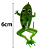 Isca Artificial Maruri Sapinho W030 de 4cm ou 6cm Cores Verdes C/2 Unidades Silicone Soft - Imagem 6