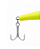 Isca Artificial Kisu Sink 240 11,5cm Meia Agua 22Gr Amarelo C/Garateia Reforçado de Alta Qualidade - Imagem 4