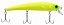 Isca Artificial Kisu Sink 240 11,5cm Meia Agua 22Gr Amarelo C/Garateia Reforçado de Alta Qualidade - Imagem 3