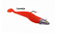 Isca Artificial Shad Maximus 32cm 350Gr Cabeça de Chumbo C/Cores Laranja Vermelho ou Rosa - Imagem 4