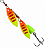 Isca Artificial Para Pesca Giratórias Spinner Colher De Metal H21598 9cm 6gr 5 Unidades - Imagem 5
