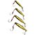Isca Artificial Jig SN4079 Cromado de Alta Durabilidade C/Anzol em Aço Afiado Cores Gold Colorido Gramaturas 20gr 30gr 40gr - Imagem 4