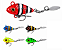 Kit de Isca Artificial Jig Maya C/5 Unidades 10gr 2,5cm Para Pesca de Robalo, Black, Bass, Tucunaré, Traíra entre Outros - Imagem 8