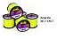Linha Araty 100gr 1/4LB Diversas Medidas e Cores C/5 Und Best Cast, Army, Red Spider Ultra - Imagem 7