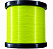 Linha Para Pesca Araty Superflex Carretel G 0.60mm Amarelo - Imagem 1