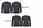 Camisa Térmica Proteção solar UV 50+ Confeccionada C/Poliéster e Elastano P/Masculino e Femininno - Imagem 6